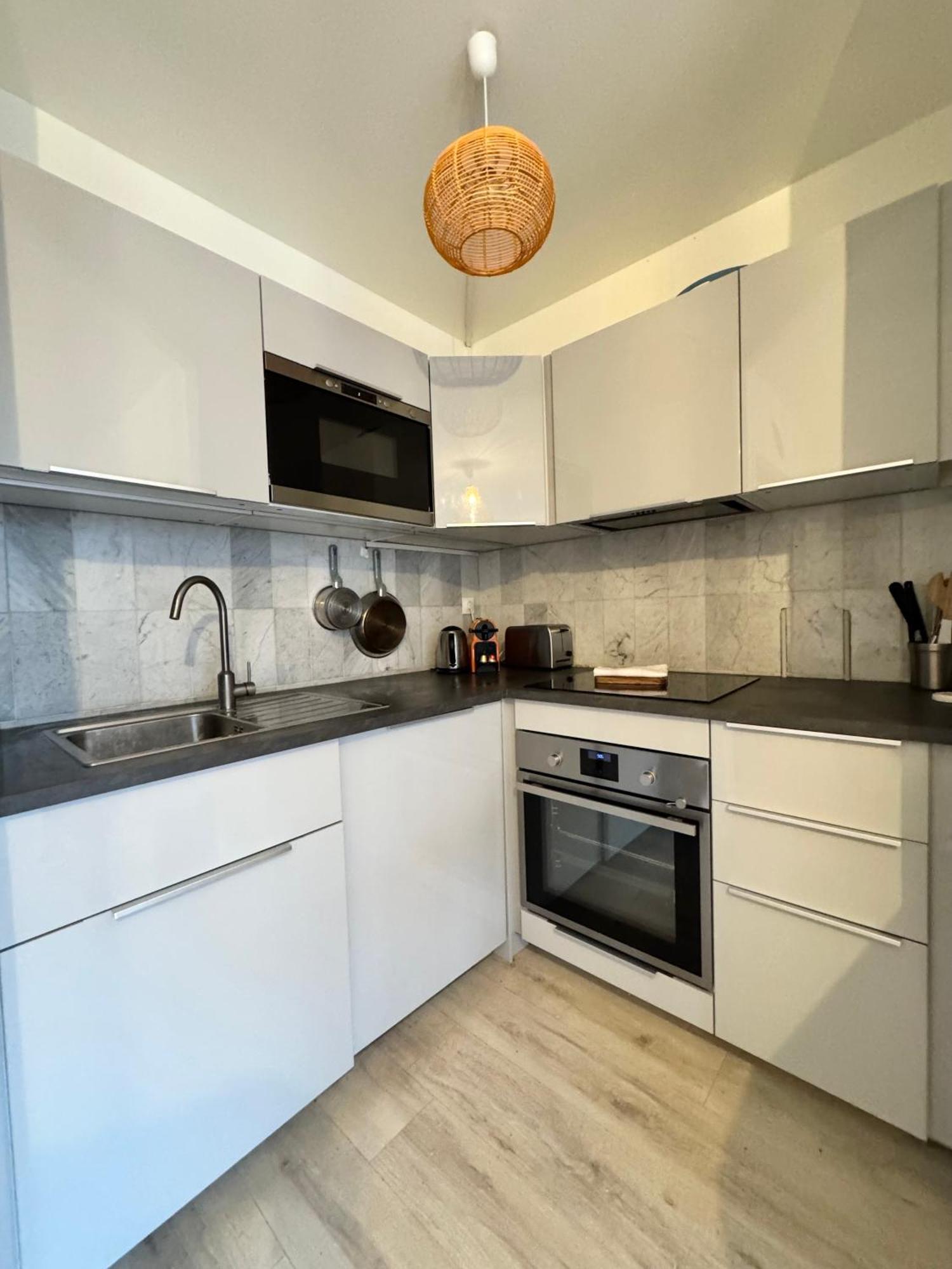 Le Nantais, Centre De Rennes Avec Garage Prive Appartement Buitenkant foto